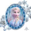 Fooliumist õhupall «Frozen, Elsa/Anna»