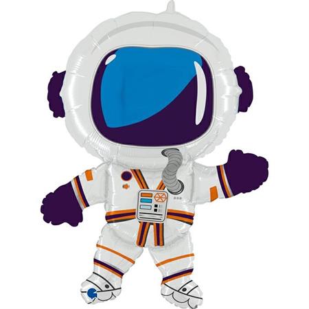 Fooliumist õhupall «ASTRONAUT», hõbedane