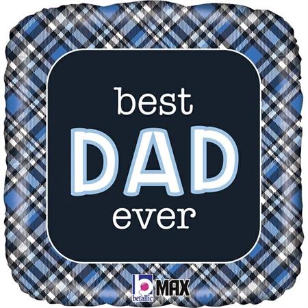 Fooliumist õhupall "BEST DAD EVER"