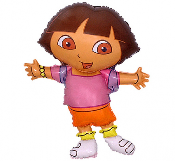 Foil balloon «Dora»