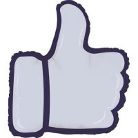 Фольгированный шар эмодзи «LIKE»