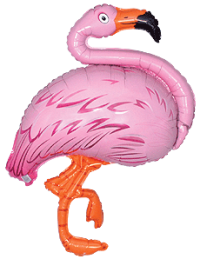 Fooliumist õhupall «Flamingo», roosa