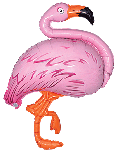 Fooliumist õhupall «Flamingo», roosa