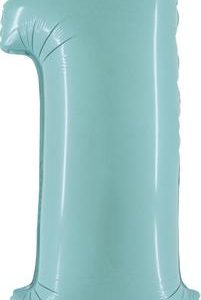 GR-061PB-P-Number-1-helesinine Candle number «2», silver