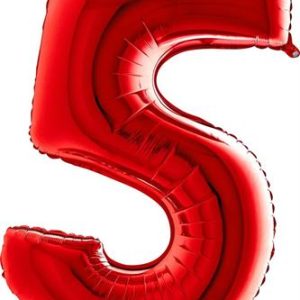 Fooliumist õhupall "HAPPY BIRTHDAY 4" ümmargune