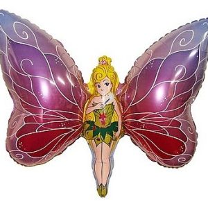 Foil balloon «Fairy», pink