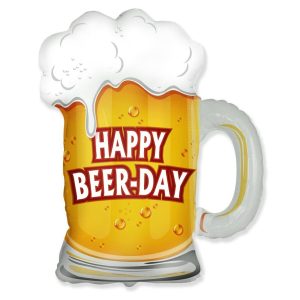 Foil balloon «Happy Beer Day»
