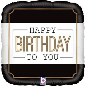 «Have a FIN-tastic Birthday!», shark, blue