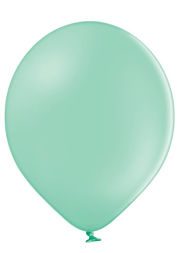 Hele-mentool-matt-446 Latex balloon «pastel light green»