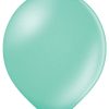 Latex balloon «light green metallic»