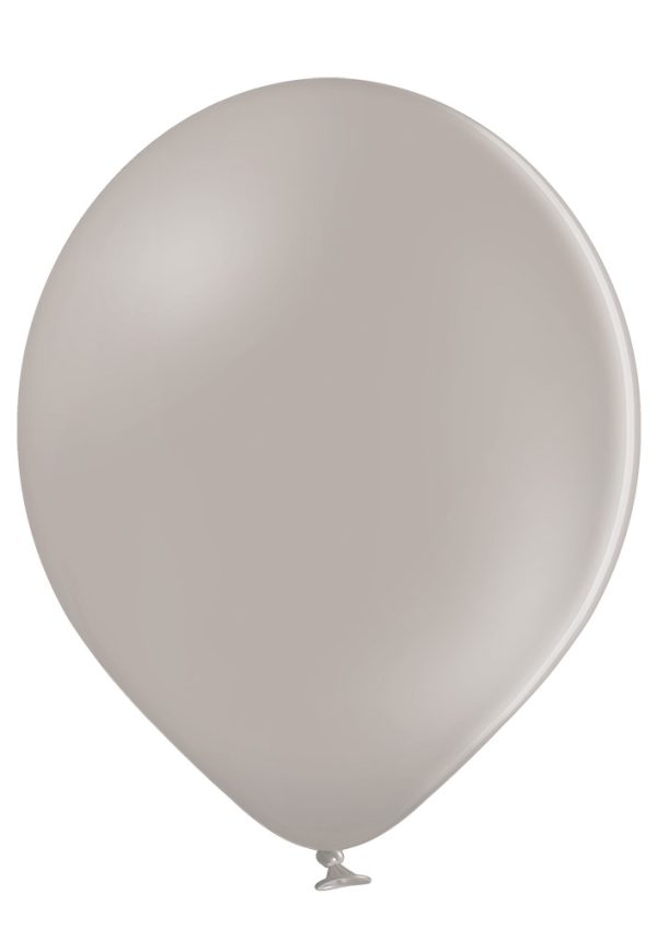 Helehall-matt-440 Latex balloon «pastel warm grey»
