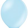 Latex balloon «light blue metallic»