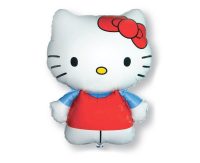 Foil balloon «Hello Kitty», red