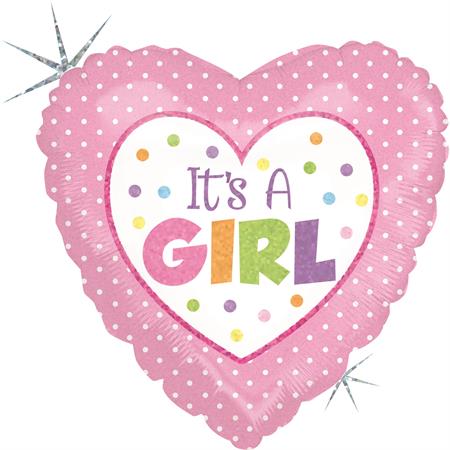 «It's a girl» heart