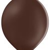 Kakaopruun-matt Latex balloon «pastel cocoa brown»