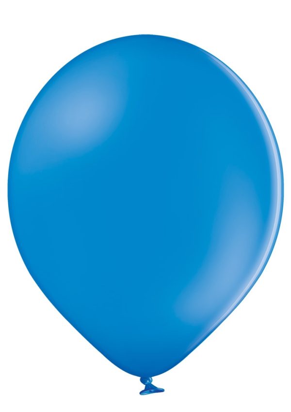 Keskmine-sinine-matt-012 Latex balloon «pastel mid blue»