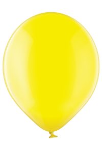 Latex balloon «crystal yellow»