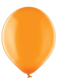 Latex balloon «crystal orange»