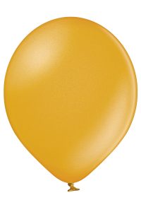 Latex balloon «gold metallic»