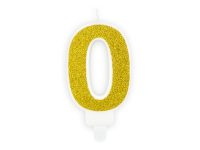 Свеча номер «0», золотой