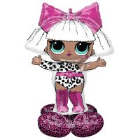 Foil balloon «DOLL LOL DIVA»