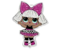 Foil balloon «LOL dolls, Diva»
