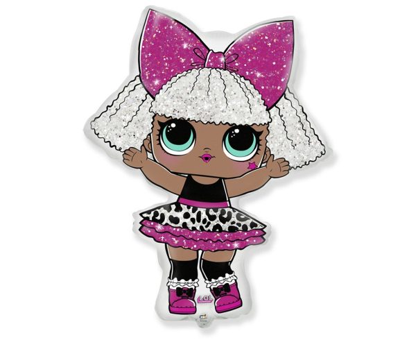 Foil balloon «LOL dolls, Diva»