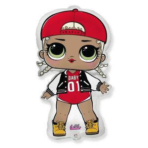 Foil balloon «LOL dolls, Diva»