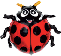 Foil balloon «Ladybug»