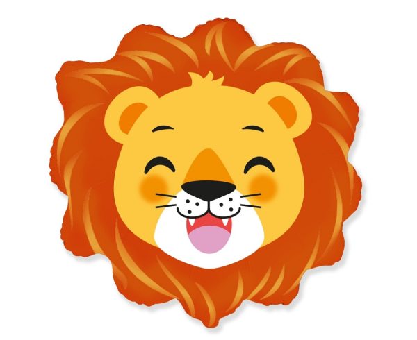 Foil balloon «Lion», a head