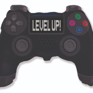 Foil balloon «Cat», black