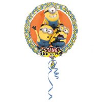 Foil balloon "MINIONS" with music