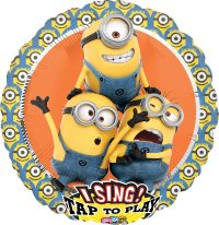 Fooliumist õhupall «Minions» muusikaga