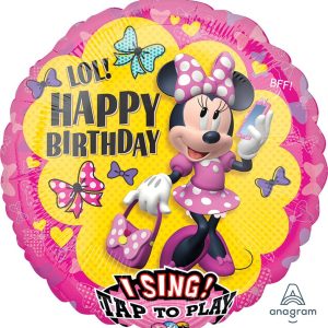 Foil balloon "HAPPY BIRTHDAY TO YOU"  with music
