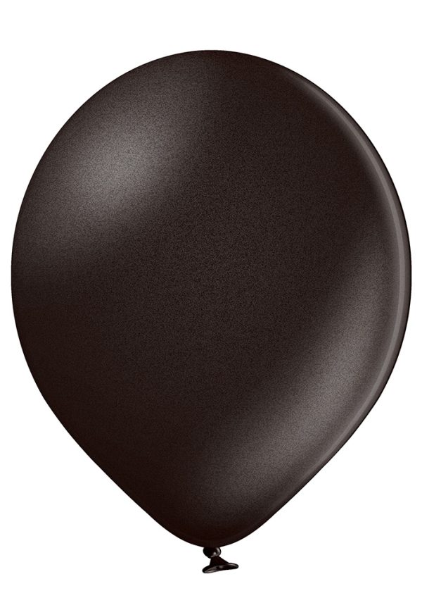 Latex balloon «black metallic»