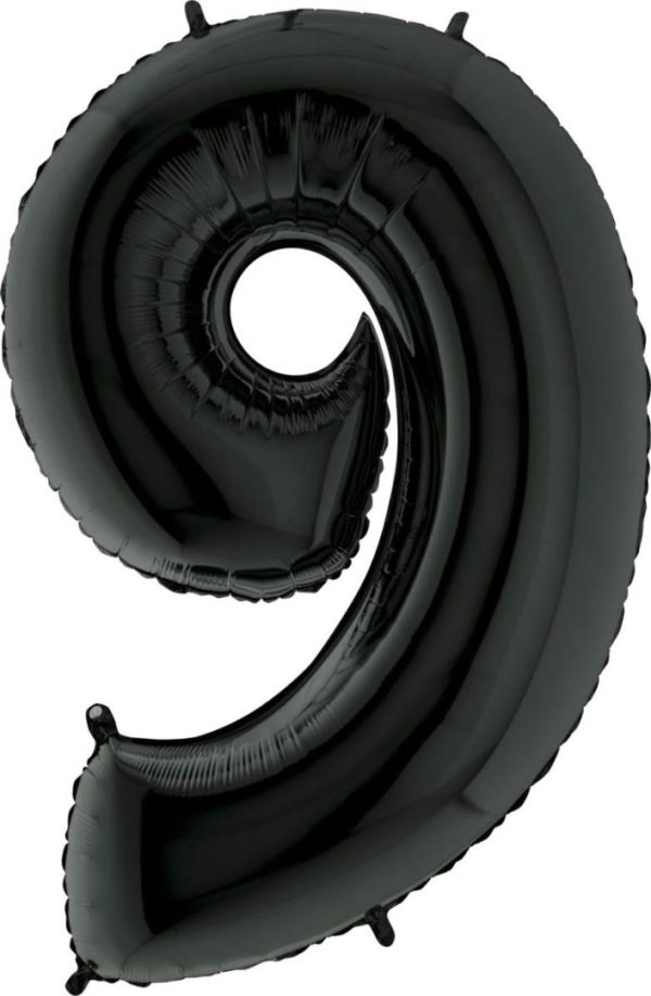 Fooliumist õhupall "NUMBER 9" must