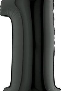 1 Year girl with a teddy bear «Happy Birthday», round