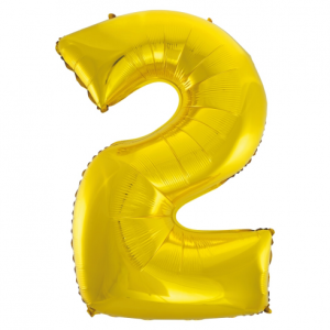 Фольгированный шар "ЦИФРА 1 ЖИРАФ"