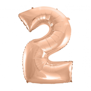 Фольгированный шар "ЦИФРА 0" золотой