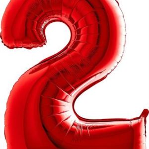 Фольгированный шар "ЦИФРА 1" золотой