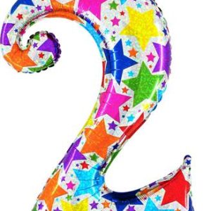 Fooliumist õhupall "NUMBER 6 KAPSAUSS"