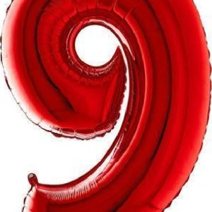 Fooliumist õhupall "NUMBER 8" kuldne roosa särav