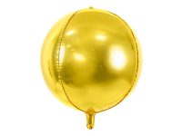 Foil balloon "BALL" gold
