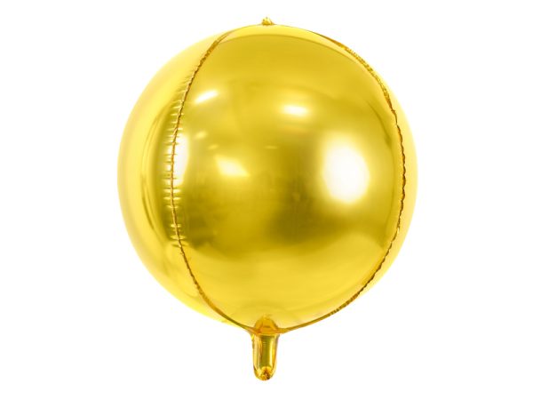 Pall-kuld-FB13M-019 Foil balloon "BALL" gold