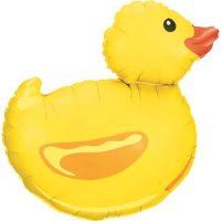Foil balloon "RUBBER DUCKY", yellow