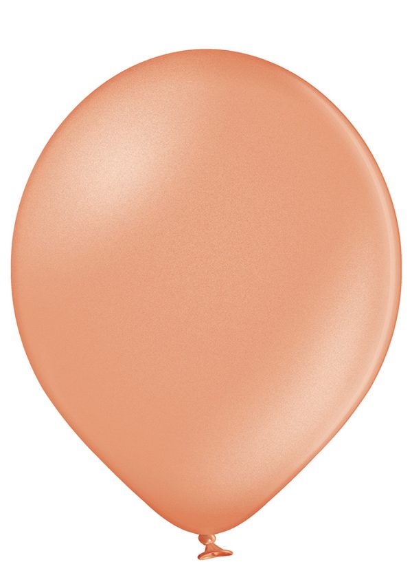 Roosa-kuldne-metallik-091 Latex balloon «rose gold metallic»