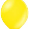 Sidrunkollane-metallik-082 Latex balloon «citrus yellow metallic»