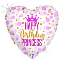 Сердце «Happy Birthday Princess»
