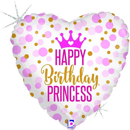 Heart «Happy Birthday Princess»