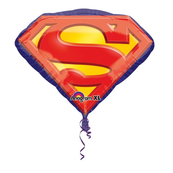 Foil balloon «SUPERMAN» badge